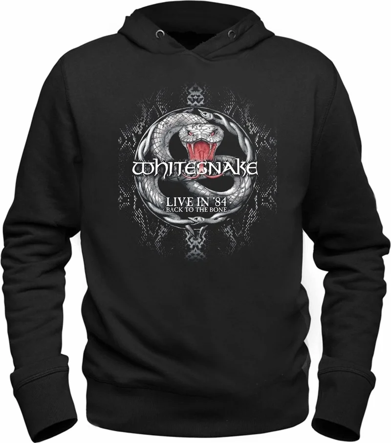Alfa Tshirt Alpha Tshirt Whitesnake Hooded Sweatshirt