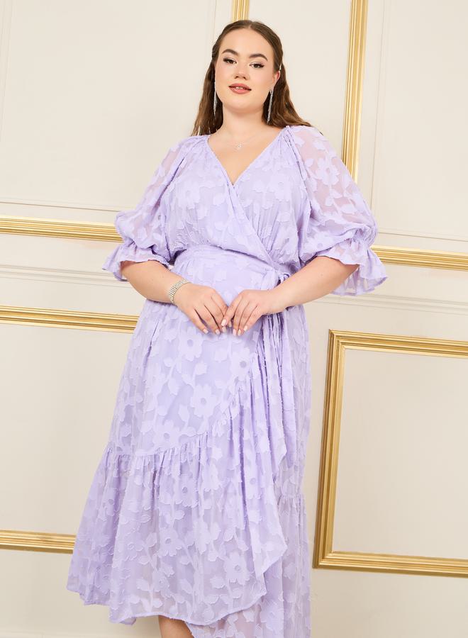 Styli Floral Lavender Dress - Image 2