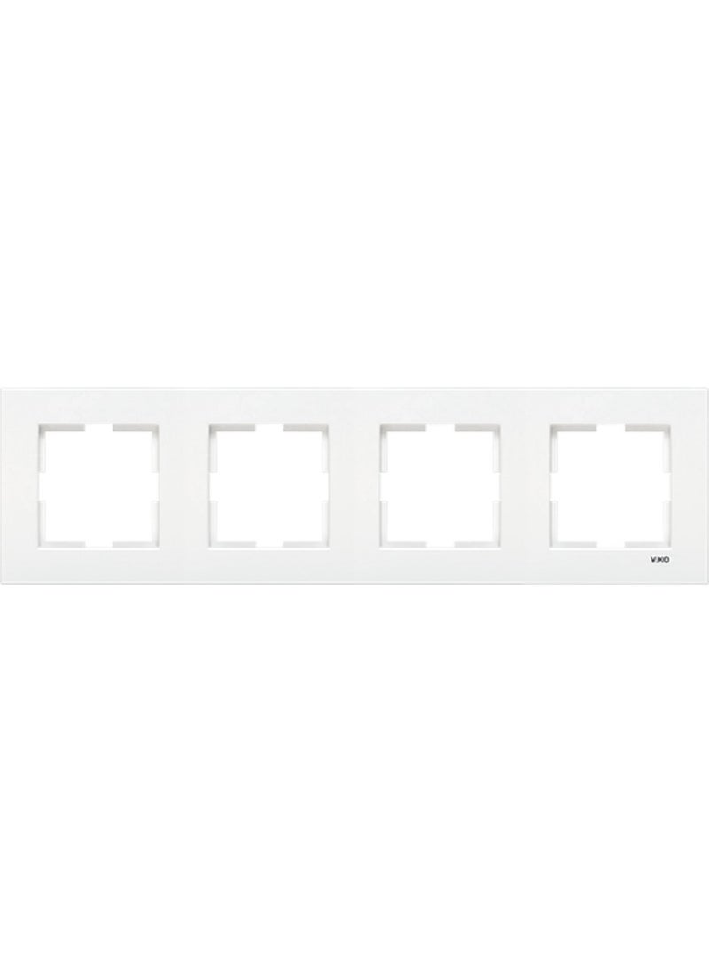 Viko Karre Quadruple Horizontal Frame 