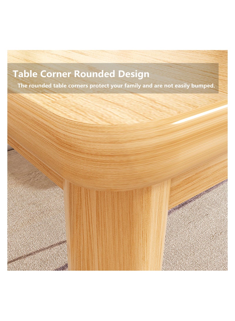 هيكسدريم طاولة طعام، طاولة مطبخ، 100 × 60 × 75 سم طاولة طعام مستطيلة حديثة، للمطبخ، غرفة الطعام، غرفة المعيشة - Image 4