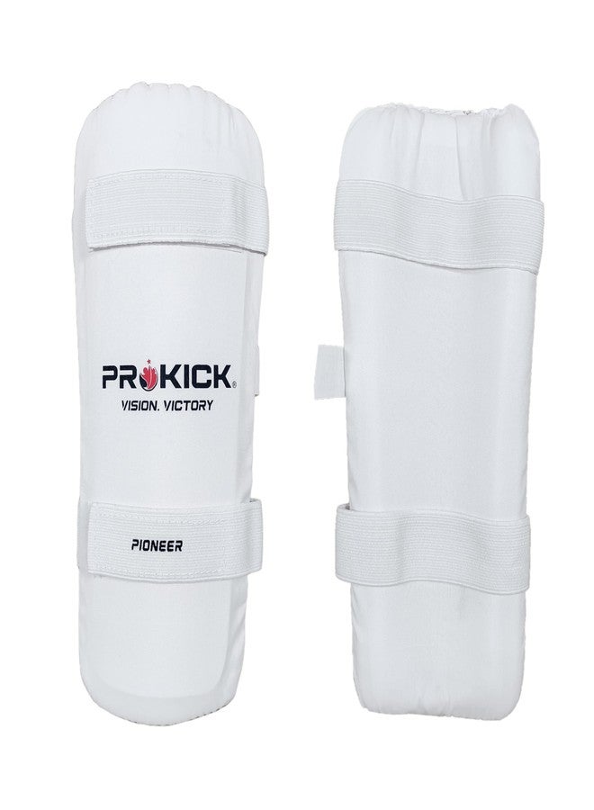 Prokick Pioneer Cricket Arm Guard, White - Small Boys - Image 3