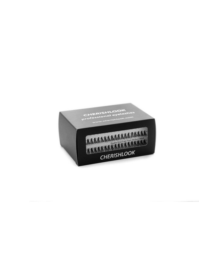 Cherishlook Professional 10Packs Eyelashes (Knot Free) Flare Black (Double Medium) - Image 4