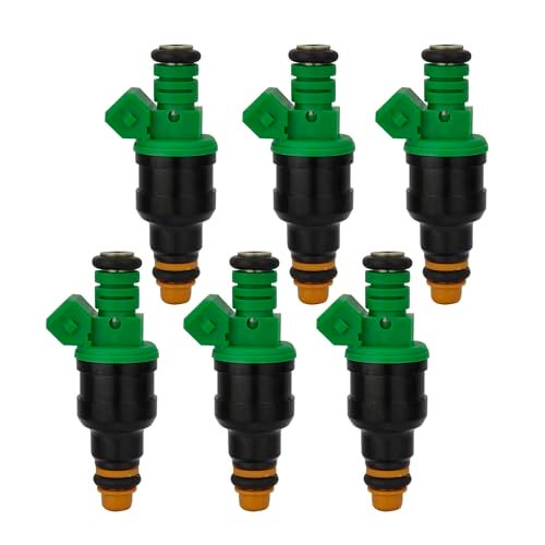 Vphix 6pcs Fuel Injectors Replacement for 1998 1999 2000 Ford Ranger Mazda B3000 30L V6 Gas FJ301 F87E9F593B2A F87Z9F593BA F87Z9F593BB F87Z9F593JA ZZP113250 ZZP113250A - Image 1