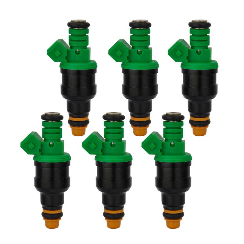 Vphix 6pcs Fuel Injectors Replacement for 1998 1999 2000 Ford Ranger Mazda B3000 30L V6 Gas FJ301 F87E9F593B2A F87Z9F593BA F87Z9F593BB F87Z9F593JA ZZP113250 ZZP113250A - Image 2