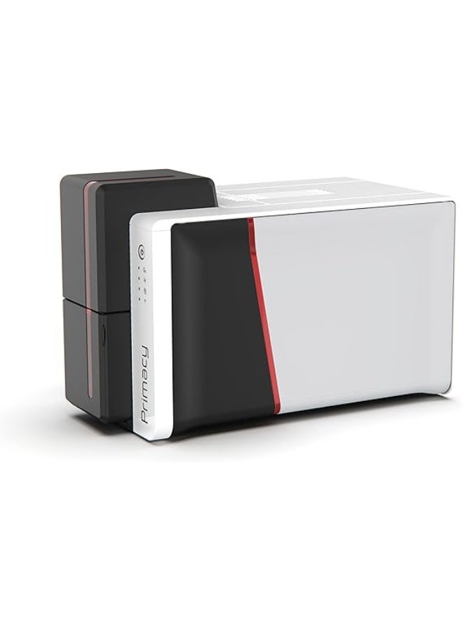 Evolis Card Imaging Evolis Primacy 2 Single Sided ID Printer & Supplies Bundle Badge Machine (PM2-0001-M) - Image 2