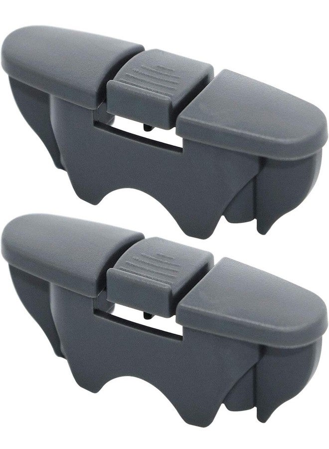 Beaquicy W10508950 Dishwasher Upper Dishrack Slide Rail Stop Clip - Replacement for Whirlpool Dishwasher - Replaces 8562015 W10199682 2684662 AP6022472 PS11755805 (Pack of 2) - Image 1