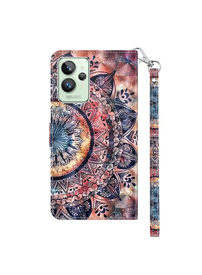 S-TOP Case For Realme GT2 Pro 3D Painted Leather Phone Case - Image 3