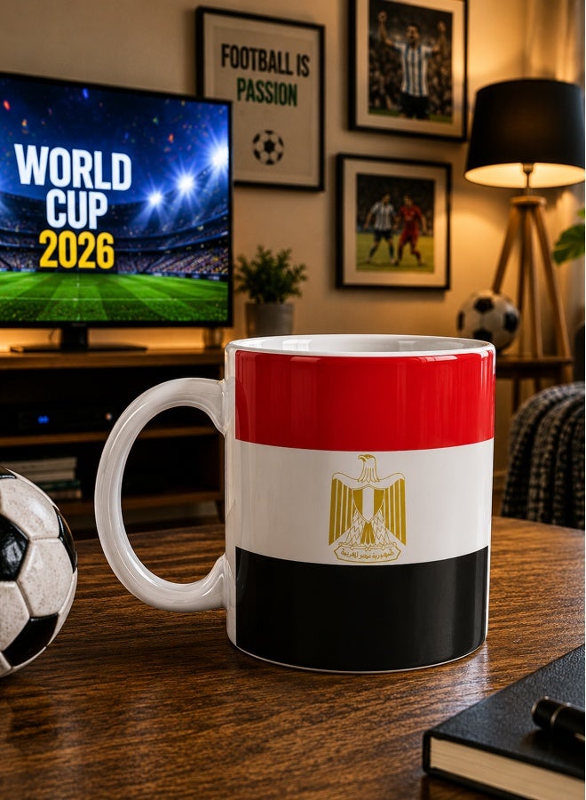 Share the Love Egypt, Fifa World Cup 2026, Coffee Mug - Image 2