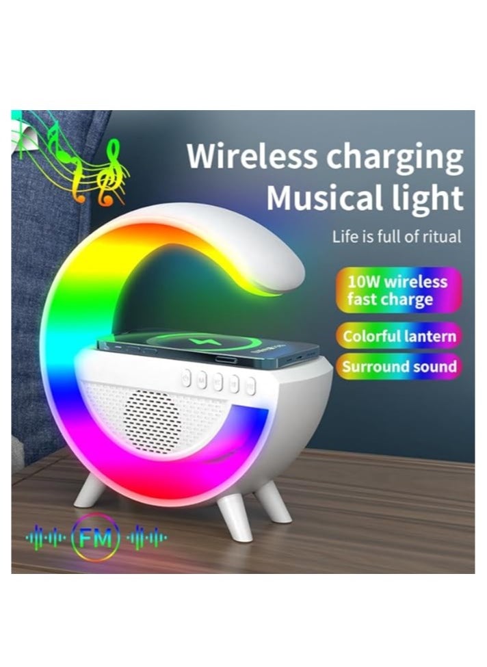 Generic - Ambient LED night lamp with wireless charger and original Bluetooth speaker - Image 1