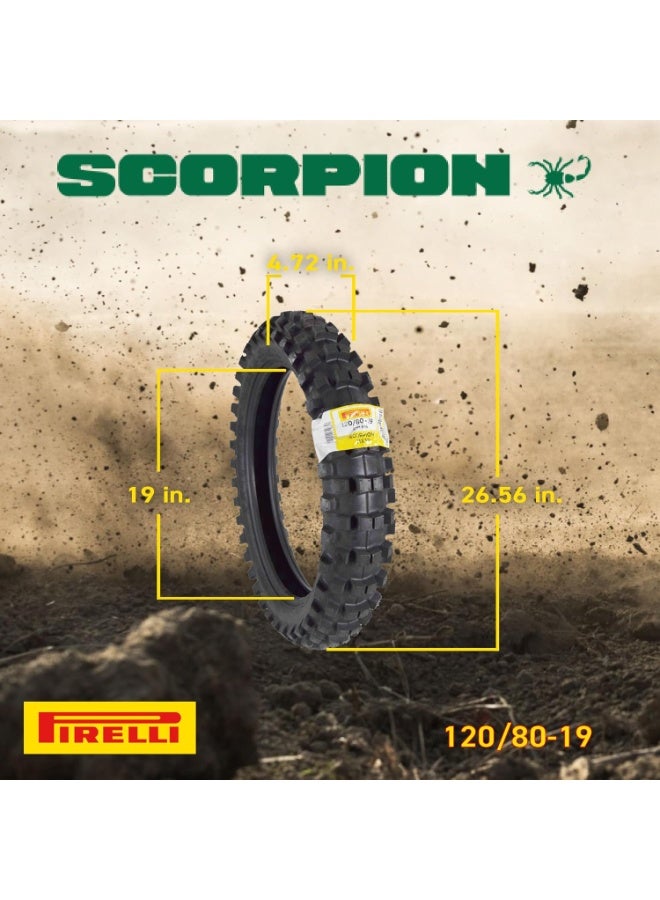 PIRELLI إطار بيريلي سكوريون MX32 ميد-سوفت موتوكروس 120/90-19 NHS (66M) خلفي للطرق الوعرة - EB11245587 - Image 3