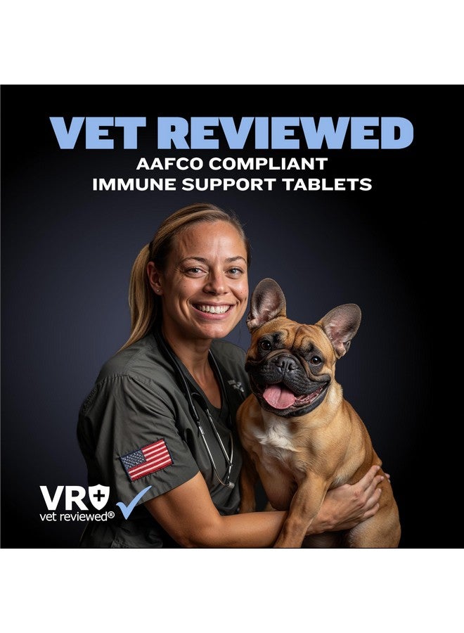 Bully Max Small Breed Dog Immune Support Tablets - Chewable Dog Multivitamin Immunity Booster Supplement Tabs for Puppy & Adult Dogs - Pet Vitamins with Astaxanthin, Colostrum, Turmeric - 30 Tablets - Image 4