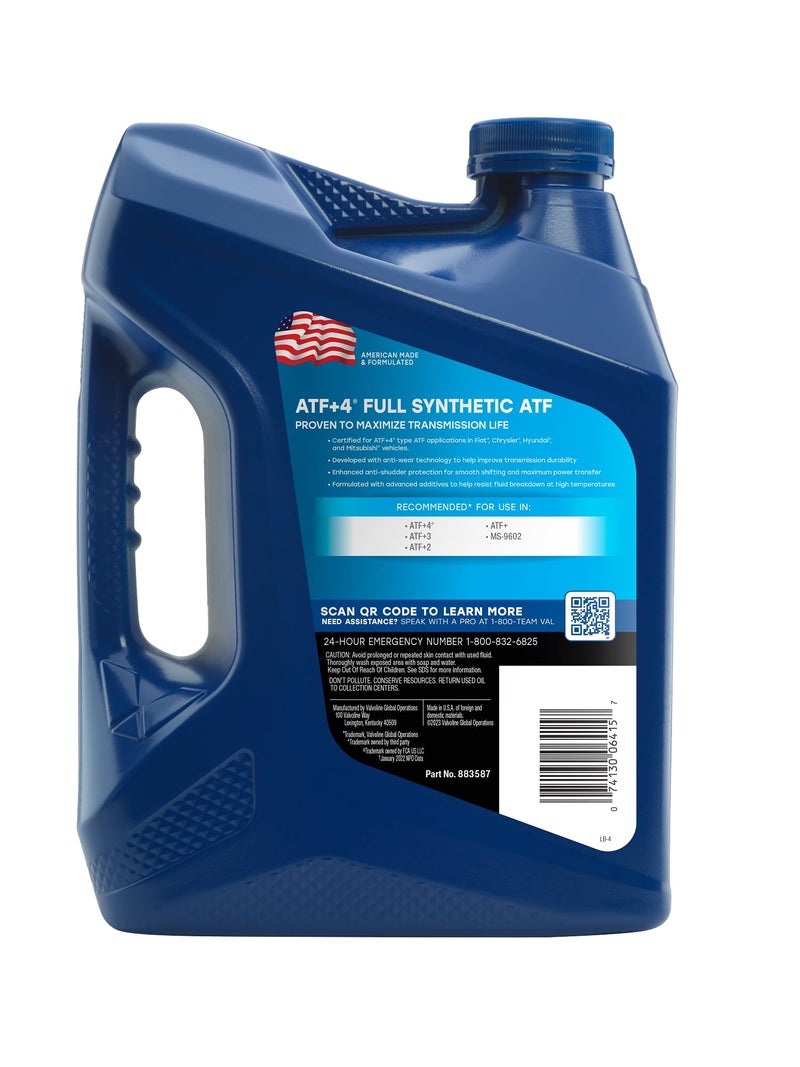 Valvoline ATF 4 Full Synthetic Automatic Transmission Fluid 1 Gallonâ€¦ - Image 2