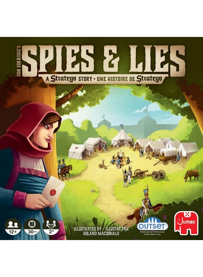 jumbo Jumbo Spies & Lies - A Strategy Story Board Game, Two Player Game of Deduction & Deception, Jumbo Games, Head-to-Head Ages 12+, 2 Players, 30 Minute Playing Time - Image 4