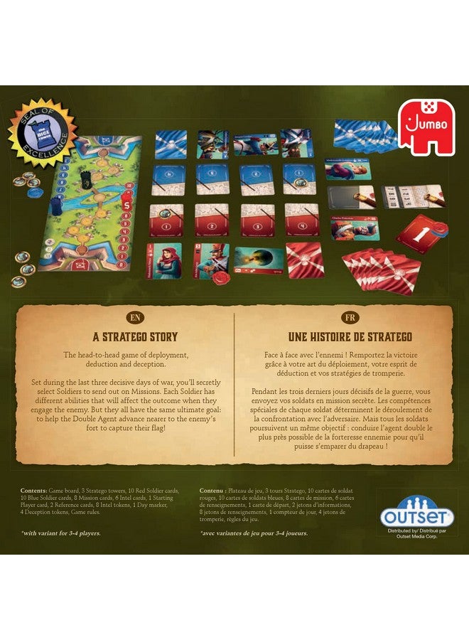 jumbo Jumbo Spies & Lies - A Strategy Story Board Game, Two Player Game of Deduction & Deception, Jumbo Games, Head-to-Head Ages 12+, 2 Players, 30 Minute Playing Time - Image 3