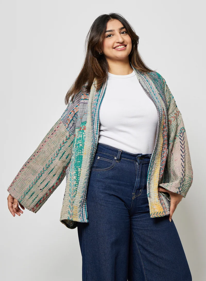 Kyshmysh  IMPERIAL KANTHA JACKET for Women | Best Price UAE