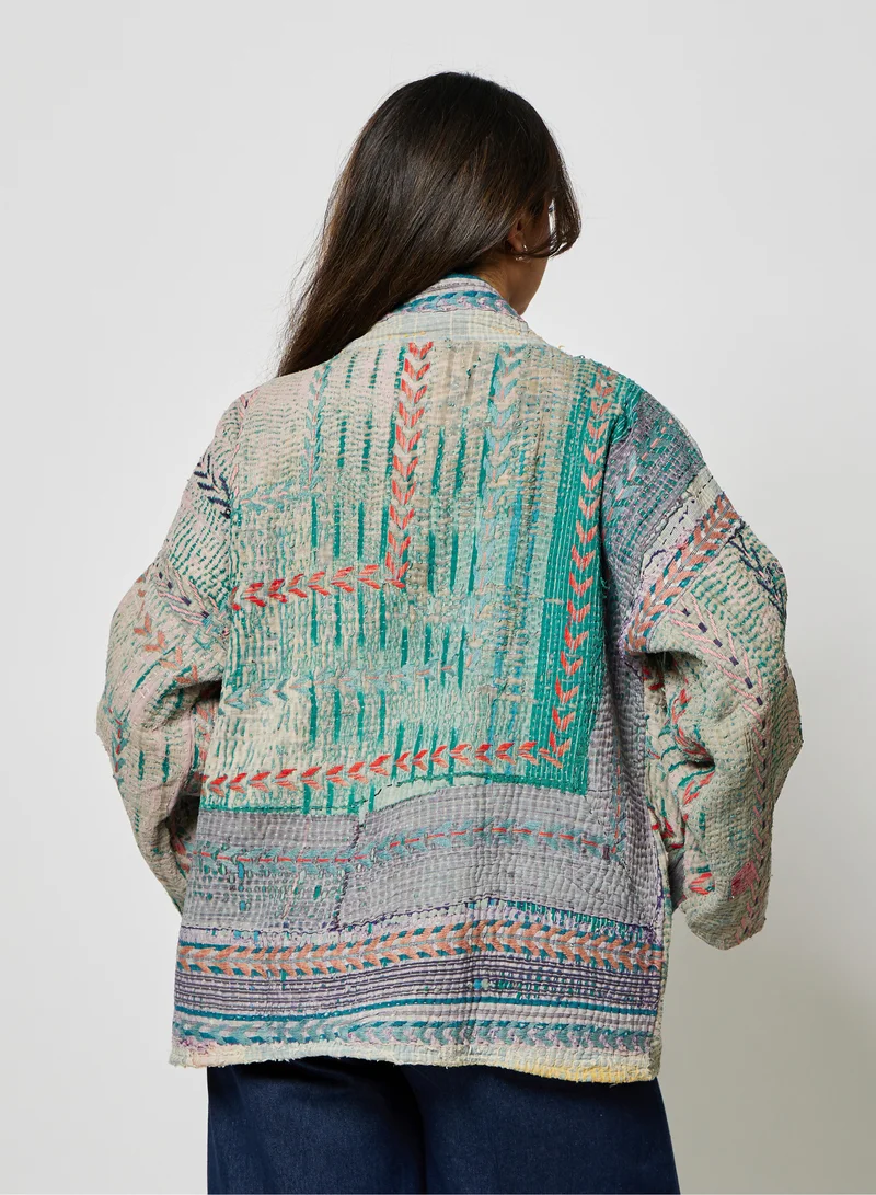 Kyshmysh  IMPERIAL KANTHA JACKET for Women | Best Price UAE