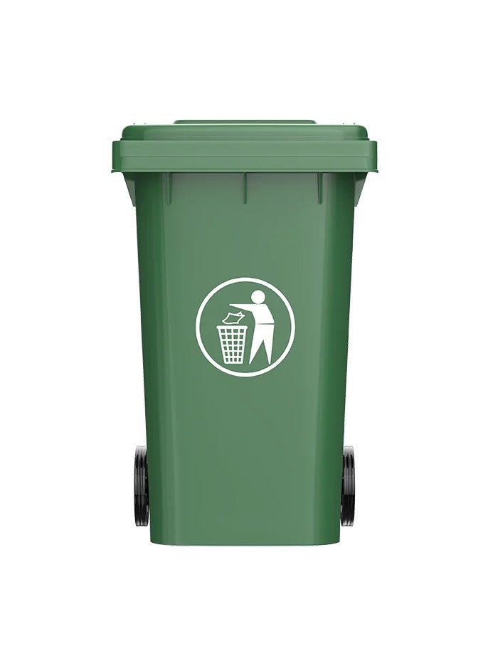 Cosmoplast Cosmoplast 360L Industrial Waste Bin with Wheels 