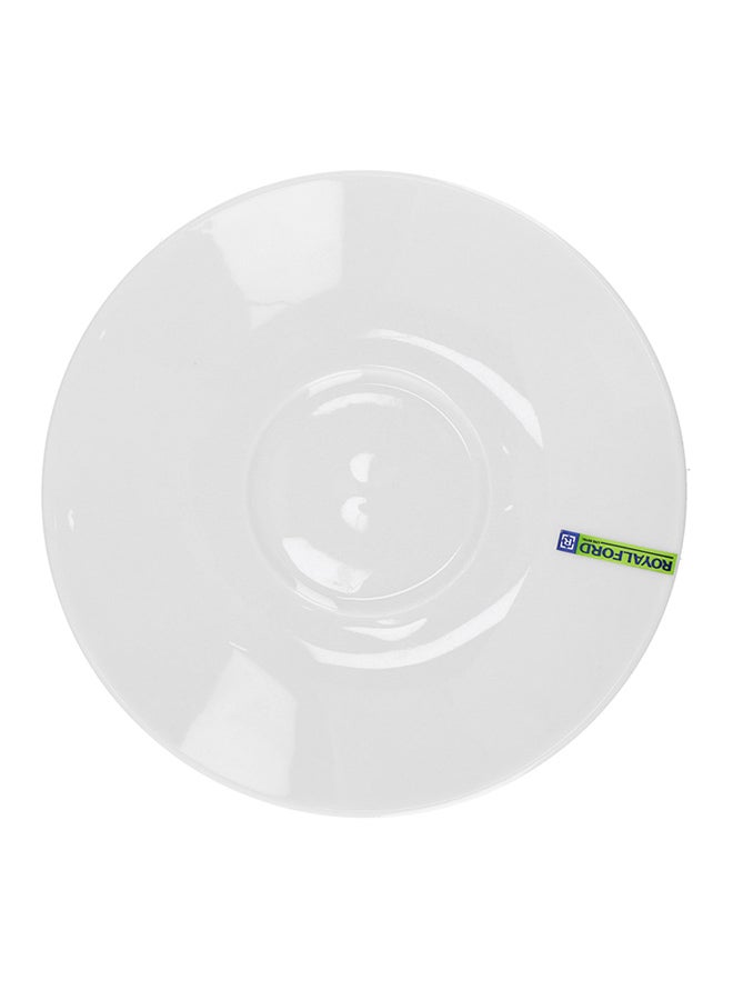 Royalford 750Ml Magnesia Porcelain Cup And Saucer White 750ml - Image 5