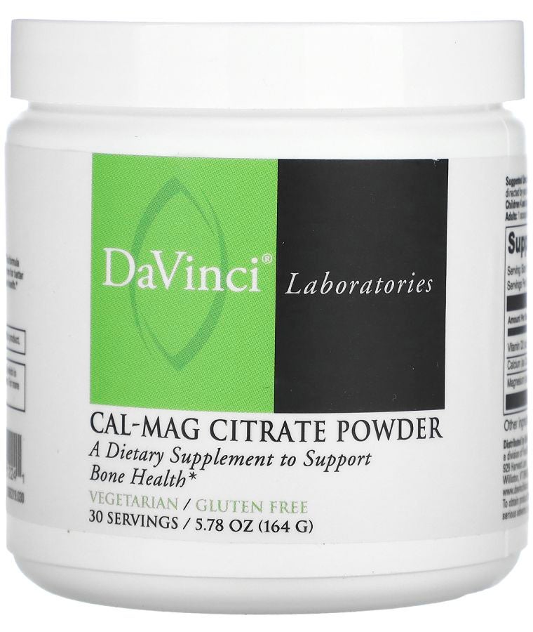 DaVinci Laboratories CAL-MAG Citrate Powder 5.78 oz (164 g)