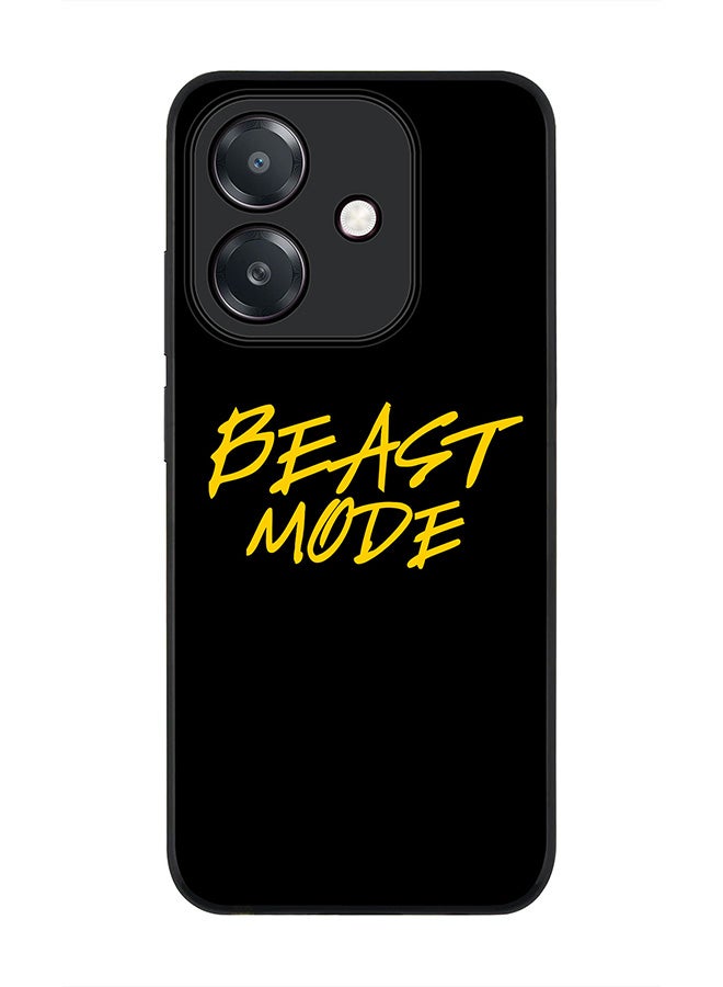 Stylizedd For Oppo A5i Case,Slim fit Camera Protection, Shockproof Thin Phone cover  - Beast Mode