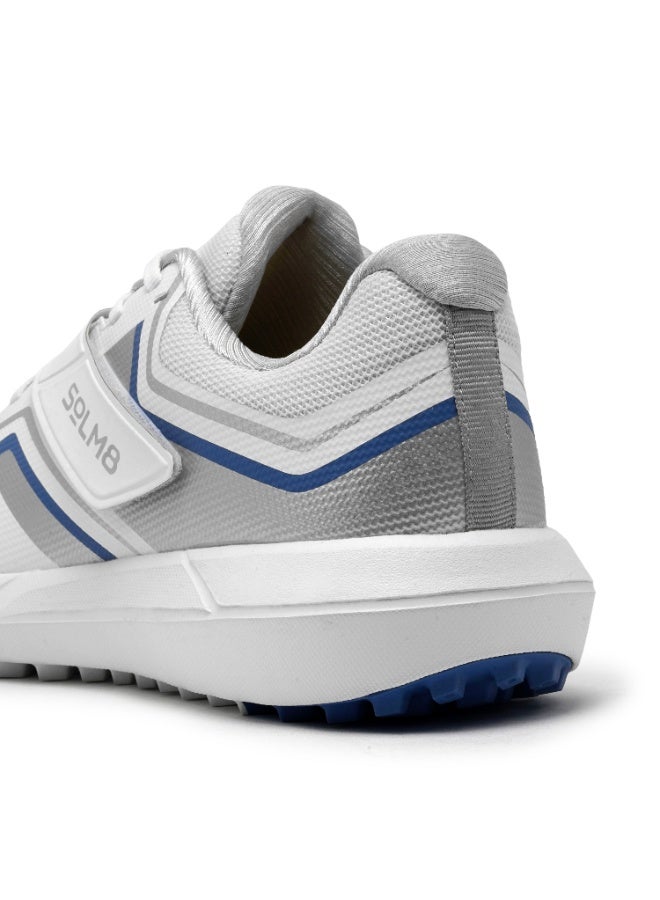 SOLM8 S4 Cricket Shoes for Men & Women | Flex Skin Seamless Upper, Diagonal Strap, Wider Toe Box with Advanced Cushioning for Turf & Field Sports - Image 5