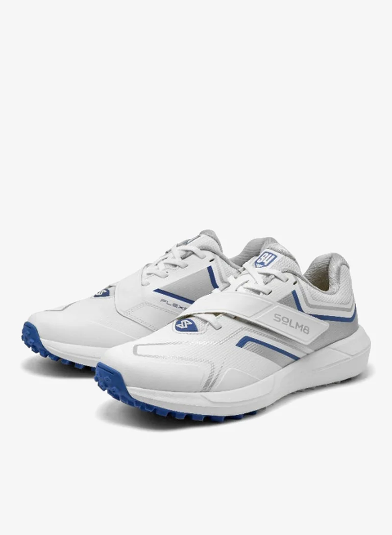 SOLM8 SOLM8 S4 Cricket Shoes for Men & Women | Flex Skin Seamless Upper, Diagonal Strap, Wider Toe Box with Advanced Cushioning for Turf & Field Sports