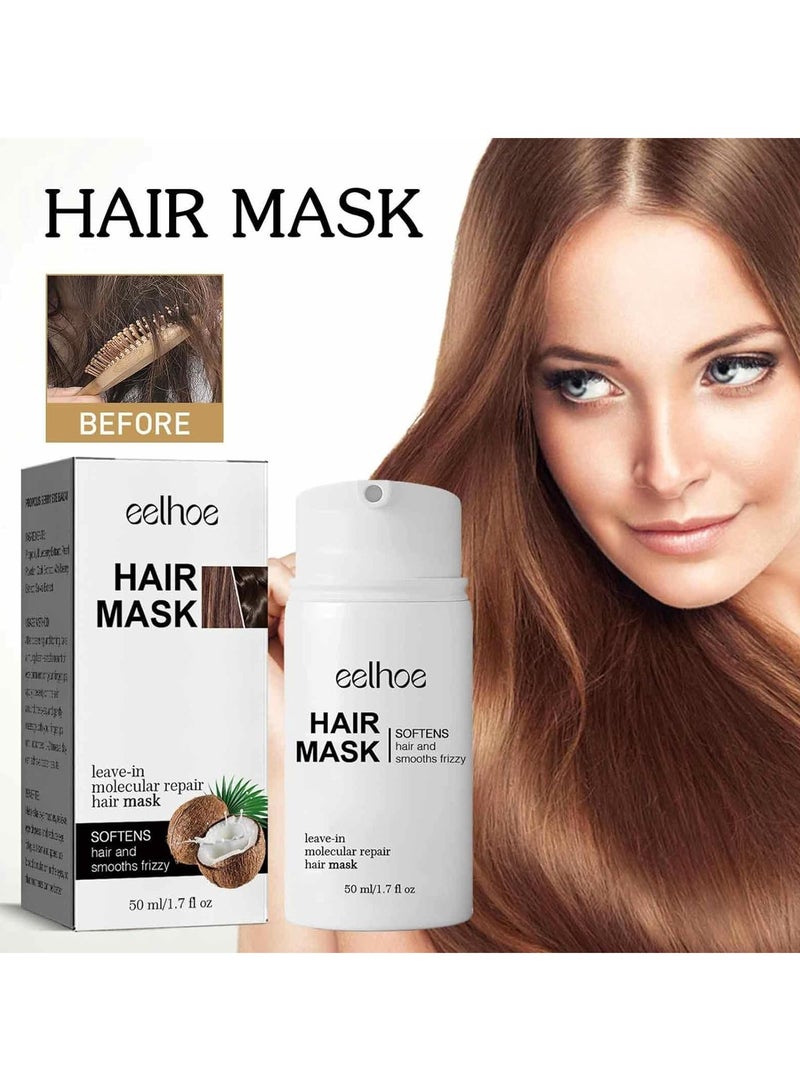 EELHOE 5 Seconds Repair Hair Mask Deep Moisturizing Hair Improvements Split Frizz Nutrition Protein Care Professional Conditioner Treatment - Image 3