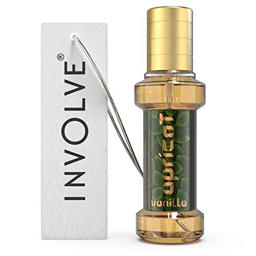 Involve Your Senses Rainforest Apricot Vanilla Scent Perfume - IRF04-30 ml | Rich Fragrance Spray Car Air Freshener | Car fresheners | Car accessories interior| Long lasting fregrance | Car perfume - Image 2