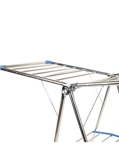MarkedOne Clothes Dryer Stand Strong and Durable Metal Clothes Dryer Rack Folding Cloth Drying Stand Laundry Washing Heavy Duty Drying Rack Perfect For Indoor and Outdoor Laundry  - Image 5