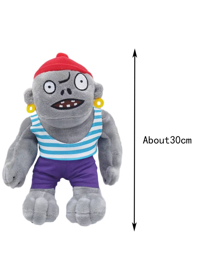 دمية عملاقة صغيرة مقاس 12 بوصة من سلسلة Plants Vs. Zombies، لعبة قطيفة، هدية مثالية للأولاد والبنات - Image 2
