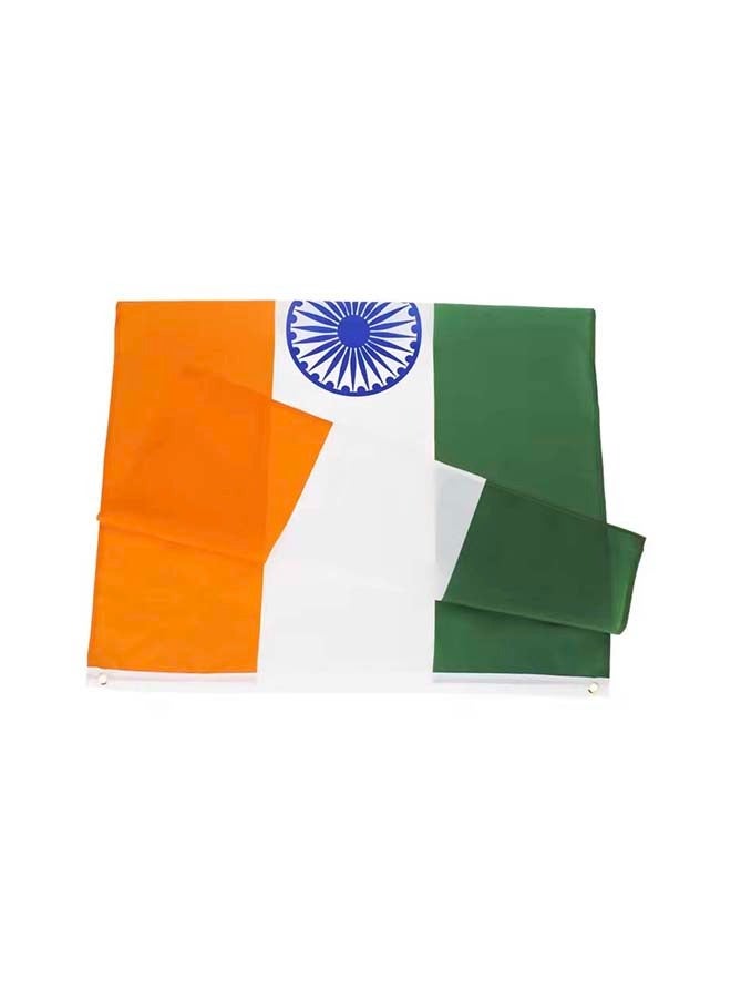 THE BABA علم الهند 90X150 سم 3X5 قدم للاستخدام الداخلي والخارجي عالي الجودة من البوليستر  - Image 2