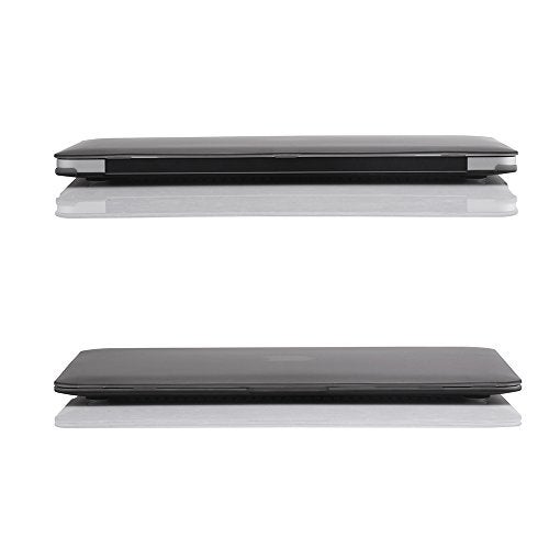 RUBAN Case Compatible with MacBook Air 13 Inch (Models: A1369 & A1466, Older Version 2010-2017 Release), Slim Snap On Hard Shell Protective Cover and Keyboard Cover, Grey - Image 4