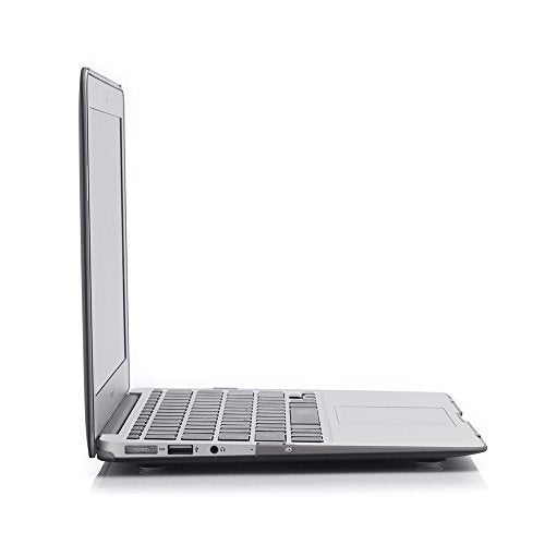 RUBAN Case Compatible with MacBook Air 13 Inch (Models: A1369 & A1466, Older Version 2010-2017 Release), Slim Snap On Hard Shell Protective Cover and Keyboard Cover, Grey - Image 5