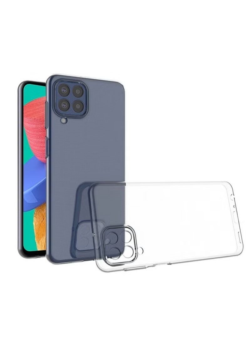 Generic - Samsung Galaxy M33 Case Soft Flexible TPU Shockproof Transparent Rubber Back Cover Compatible for Samsung Galaxy M33 - Image 1