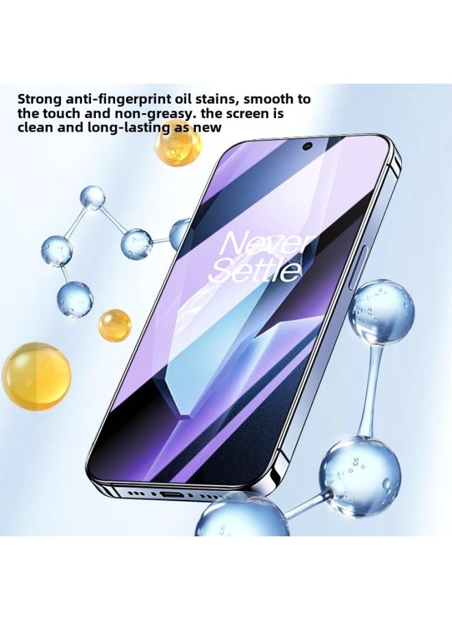 Generic - Applicable One Plus ACE5 Tempered Film Full Screen Oppo One Plus Ace5pro Anti-blue Light Ace3V Anti-peep Film Protective Film-Colour:Highly Transparent Privacy Film Transparent Version [naked Film]-Size:Oneplus Ace5pro - Image 1