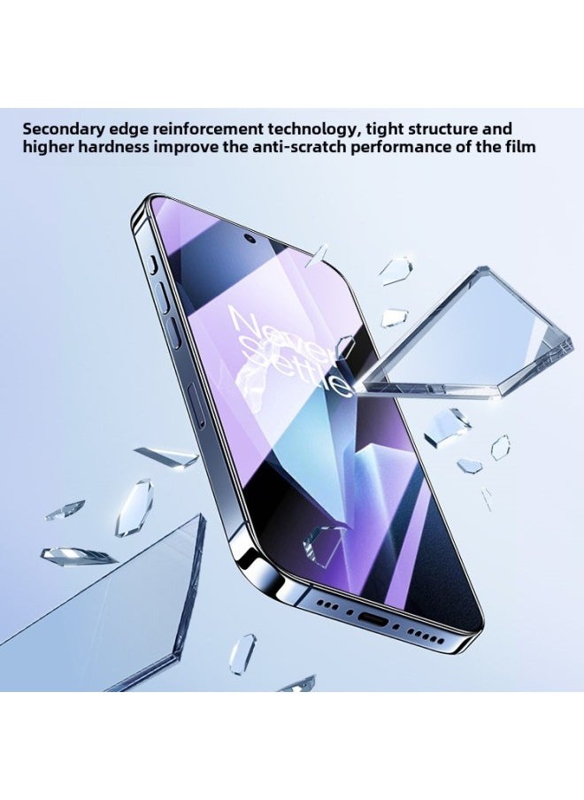 Generic - Applicable One Plus ACE5 Tempered Film Full Screen Oppo One Plus Ace5pro Anti-blue Light Ace3V Anti-peep Film Protective Film-Colour:Highly Transparent Privacy Film Transparent Version [naked Film]-Size:Oneplus Ace5pro - Image 1