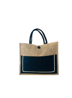AURA Aesthetic Jute Bag by Photon | Eco-friendly Reusable Grocery bags  - Image 1