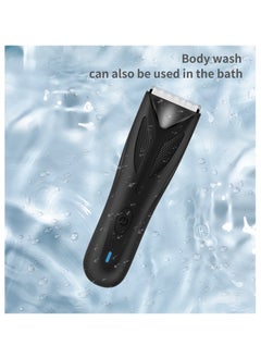 Gerenic Body Hair Trimmer for Men, Electric Body Shaver Groomer with LED Lighting, Waterproof Wet/Dry , USB-C Rechargeable with Standing Recharge Dock  - Image 3