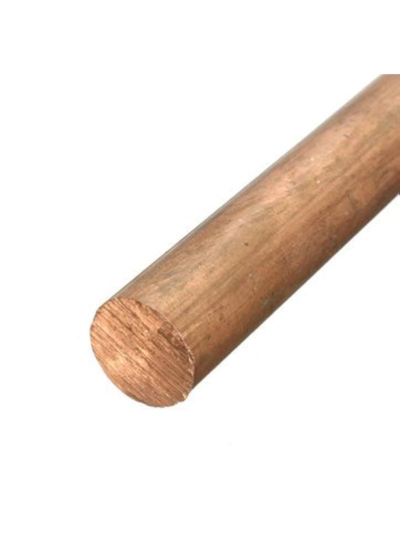 Generic Generic 12Mm Diameter 200Mm Copper Round Bar Round Rod For Milling Welding Metalworking  - Image 2
