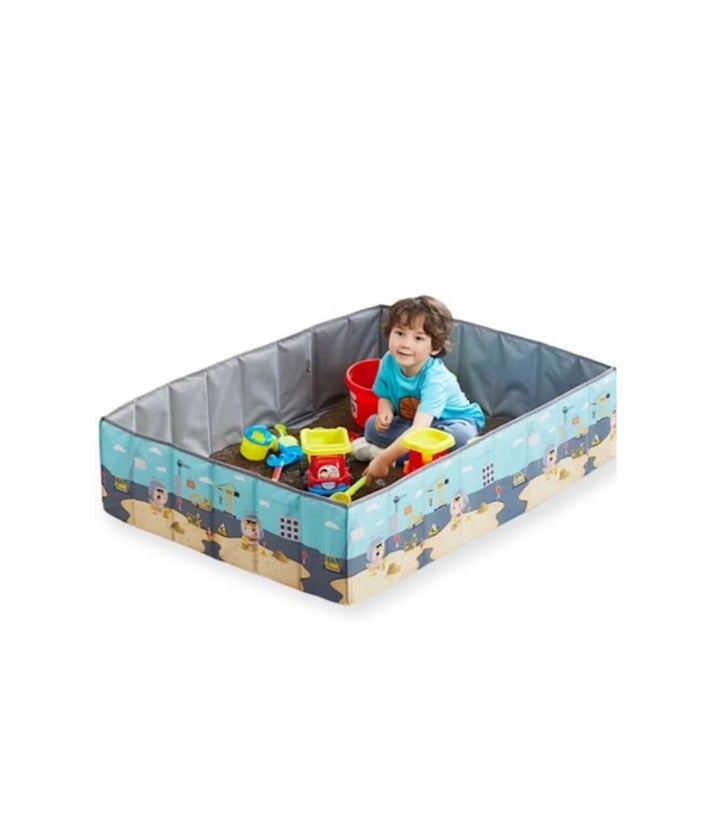 Crater Kids Sand barrier Foldable Game Room for play and Storage : 30 cm*120 cm*95 cm - Image 1