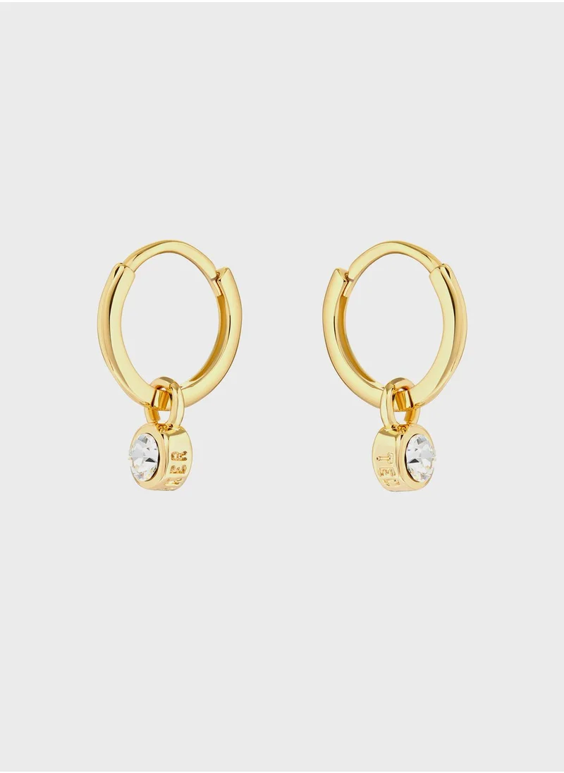 Ted Baker Sinalaa Crystal Huggie Earrings