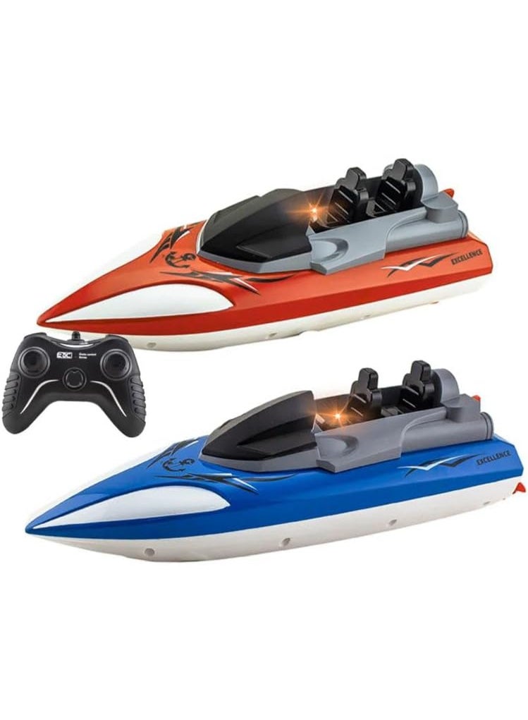 Remote Control Racing Boat, with Wireless Remote (Red) - Image 5