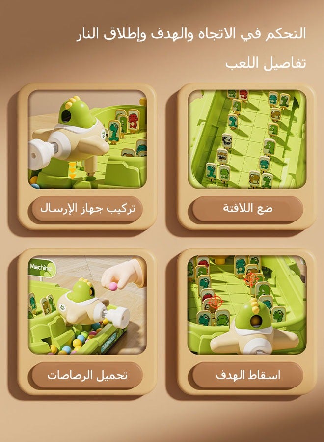 Early Education Toys, Montessori Toys,Kids Pinball Game, Tabletop Game Set,A Dual-Player Battle Educational Toy For Kids Aged 3+, With 40 Pinball, The Ultimate Tool For Parent-Child Interaction And Hand-Eye Coordinati,Very Good Gift - Image 4