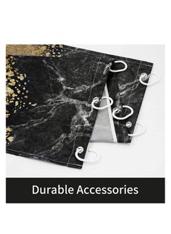 4 Pcs Black Marble Shower Curtain Sets with Rugs, Black Grey Gold Bathroom Sets with Shower Curtain and Rugs and Accessories, Modern Bathroom Accessories Decor with Bath Mats (grey) - pzsku/Z0C8F2E1AED697D521F2DZ/45/_/1691563442/221b7044-4f39-4cb5-b3c0-1fca97c62457