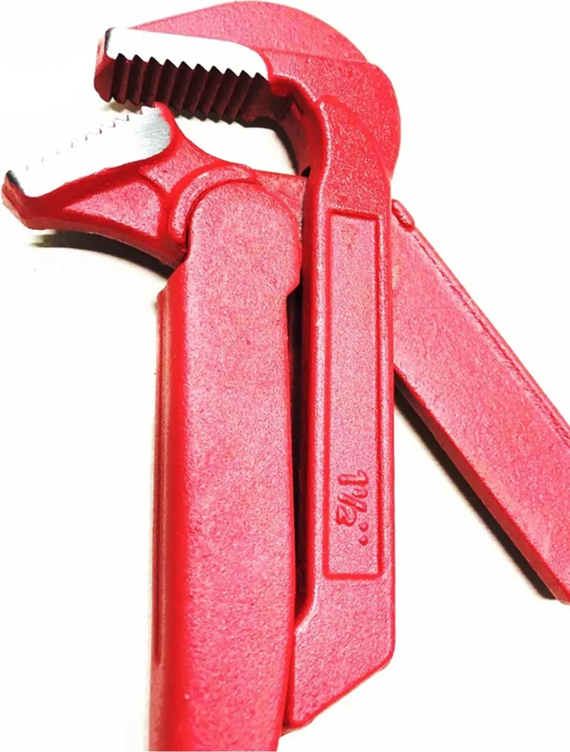 BYR 1.5 No. Steel Tong Pipe Wrench Suitable for Different Pipe Diameters