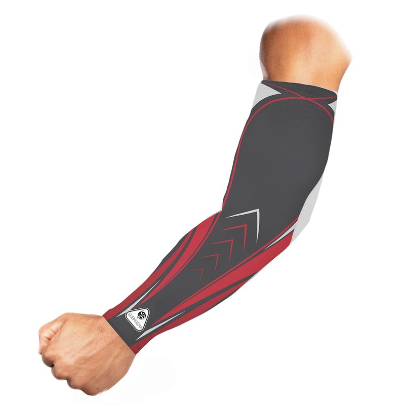 SUBHUSHA Arm Sleeve Unisex Sports Compression Sun Protection UV UPF 50 Cooling Sleeve Tattoo Cover Up Men & Women Cycling Cricket Biking Riding Golf Football Basketball & Running DP13 - Image 1