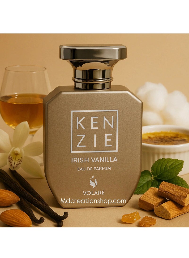 VOLARE Kenzie Irish Vanilla Eau De Parfum for Women - 100ml ( inspired by  Kayali Vanilla Royale Sugared Patchouli 64 Intense )  - Image 3