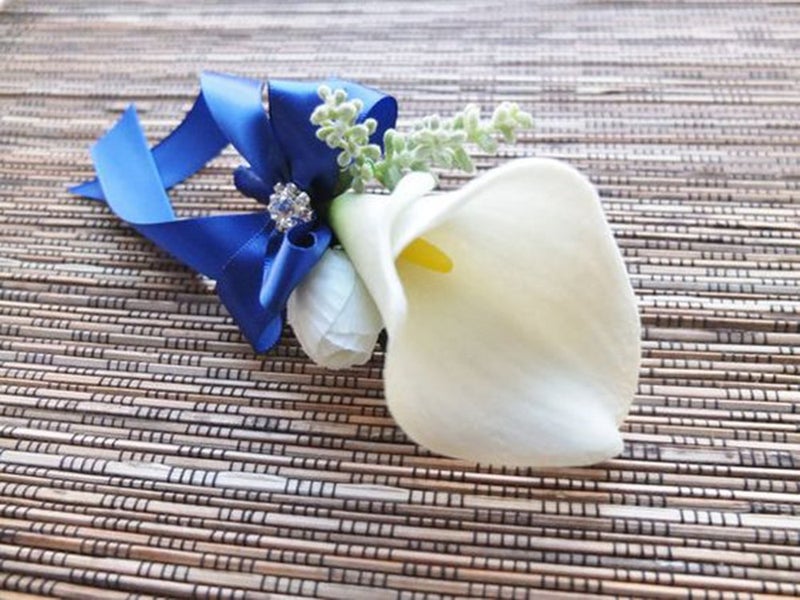 Ribest 1/4 inch Royal Blue Double Face Satin Ribbon 50 Yards Per Roll for Bouquet Gift Wrapping Hair Accessories Wedding Birthday - Image 5