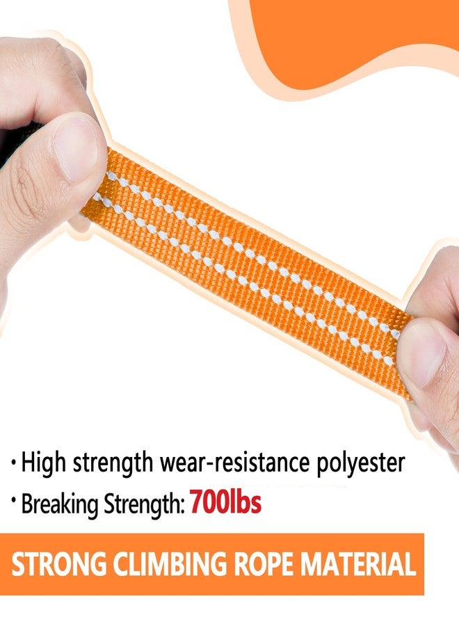 XiaZ Long Dog Leash XiaZ Training Leashes 10/15/20/30/50/100ft Long Lead for Dogs 15ft Training Leash for Outside Orange 15 Foot Nylon Padded Handle Reflective Hiking Yard - Image 4