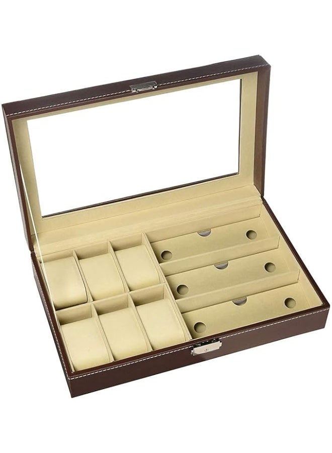 بادوم صندوق الساعات الجلدية - Image 4